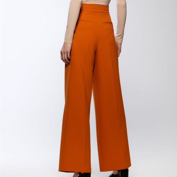 BNWT Zara Wide Leg Trouser Sz S - Picture 3 of 6